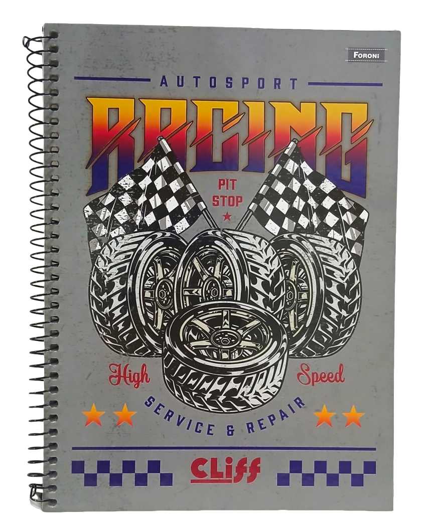 CADERNO C.D. 1X1 CLIFF MASC.